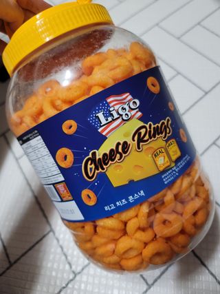 리고 치즈링 430g — 5점을 준 리뷰어가 2022년 9월 올린 사용 사진