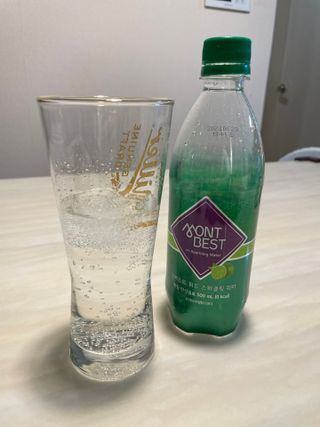 몽베스트 Montbest with Sparkling water Lime20병 — 5점을 준 리뷰어가 2022년 9월 올린 사용 사진