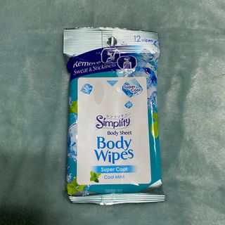 [심플리티] 한 장으로 향기롭게, 산뜻하게 바디시트 2종 + 랜덤향1개 총 3팩구성 — 4점을 준 리뷰어가 2021년 5월 올린 사용 사진