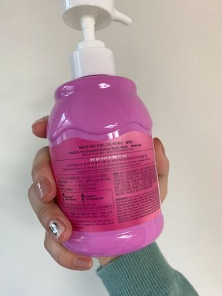 [후르디아] 과즙 뿜뿜_모과 바디워시+바디에센스 세트 — 5점을 준 리뷰어가 2021년 1월 올린 사용 사진