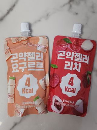 참앤들황토농원 10가지 맛, 입맛대로 스페셜하게~ 가볍게 한 포 땡! 곤약젤리 스페셜 패키지 130ml x 30포 — 5점을 준 리뷰어가 2023년 1월 올린 사용 사진