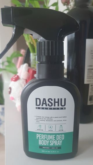 다슈코리아 다슈 솔루션 퍼퓸 데오 바디스프레이 프레쉬 그린 200ml — 5점을 준 리뷰어가 2021년 5월 올린 사용 사진
