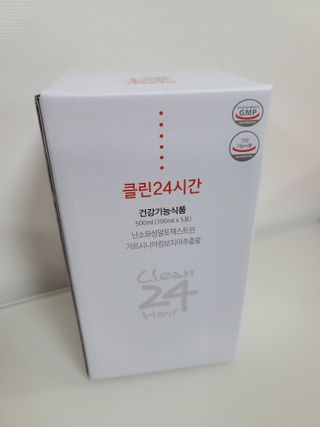 클린24시간 1BOX(5포) + 전용보틀(500ml) — 5점을 준 리뷰어가 2023년 5월 올린 사용 사진