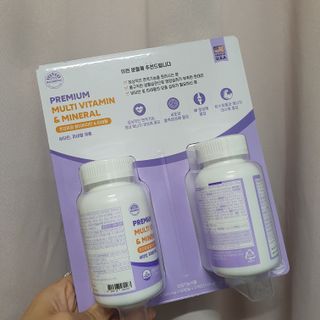 서울약사신협 네이처픽_멀티비타민&미네랄_1,000mg x 120캡슐 — 5점을 준 리뷰어가 2021년 9월 올린 사용 사진