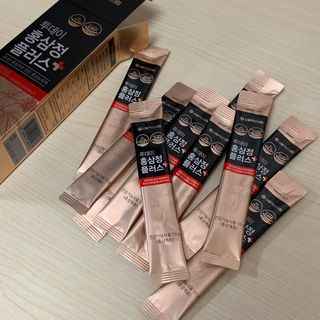 서울약사신협_투데이홍삼정플러스스틱_10g x 30포 — 5점을 준 리뷰어가 2020년 12월 올린 사용 사진