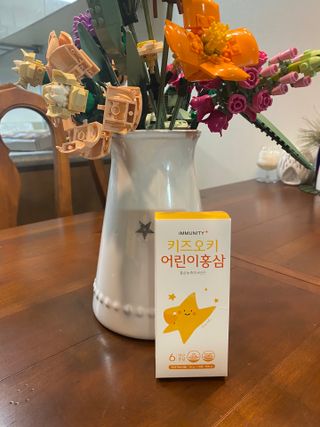 [이뮤니티플러스]우리아이 면역오키, 건강오키 _ 키즈오키 어린이홍삼 10포 1box — 5점을 준 리뷰어가 2022년 2월 올린 사용 사진