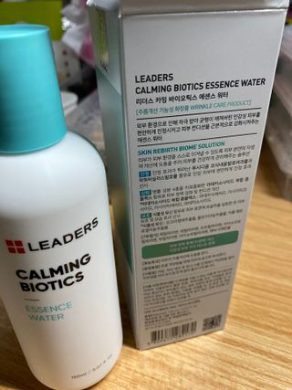 리더스코스메틱 리더스 카밍 바이오틱스 에센스 워터 — 5점을 준 리뷰어가 2021년 3월 올린 사용 사진