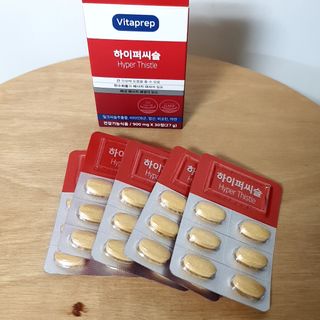 뉴트리션팩토리 비타프렙 하이퍼씨슬 밀크씨슬 900mg — 4점을 준 리뷰어가 2021년 7월 올린 사용 사진