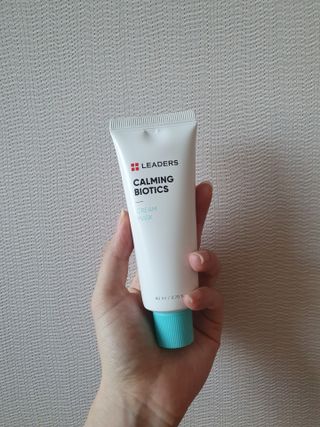 리더스코스메틱 리더스 카밍 바이오틱스 크림 마스크 — 5점을 준 리뷰어가 2021년 4월 올린 사용 사진