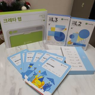 크레타탭 차세대 사고력 유아수학 학습기 페이퍼 태블릿 — 5점을 준 리뷰어가 2023년 12월 올린 사용 사진