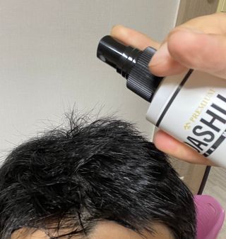 다슈코리아 다슈 포 맨 프리미엄 메가 홀드 슈퍼 스프레이 250ml — 5점을 준 리뷰어가 2021년 7월 올린 사용 사진