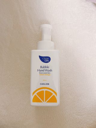 카오리온코스메틱스 클린온 버블 핸드 워시 500ml — 4점을 준 리뷰어가 2021년 8월 올린 사용 사진