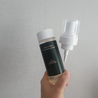 풀무원 브리엔 엔젤리카 허브 브라이트닝 클렌저+전용펌프 — 5점을 준 리뷰어가 2021년 2월 올린 사용 사진