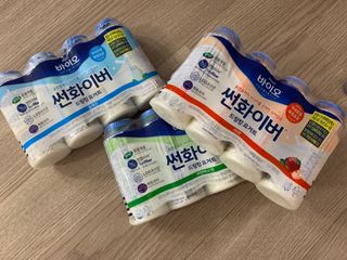 LIVE 매일바이오 썬화이버 드링킹 요거트 — 5점을 준 리뷰어가 2022년 8월 올린 사용 사진