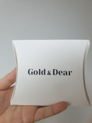 [골드앤디어] 14K 사선 큐빅 원터치 귀걸이_3color — 5점을 준 리뷰어가 2021년 7월 올린 사용 사진