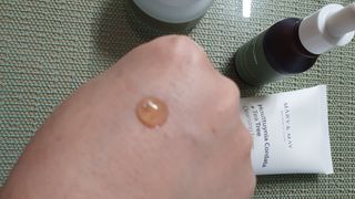 마리엔메이 센서티브 수딩 젤 크림 + 어성초 티트리 추출물 세럼 + 어성초 티트리 모공 클렌징 폼 — 5점을 준 리뷰어가 2021년 8월 올린 사용 사진