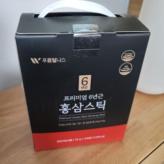 [푸름웰니스] 프리미엄 6년근 홍삼스틱 3mg x 100포 — 5점을 준 리뷰어가 2022년 3월 올린 사용 사진