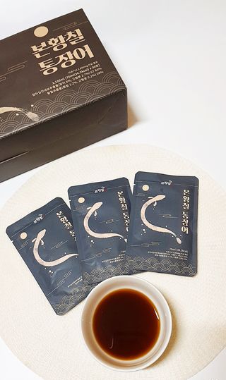 [비린내 완벽제거] 본황칠 통장어 국내산 장어즙 아르기닌 2800mg 장어즙효능 기력보강 — 4점을 준 리뷰어가 2022년 7월 올린 사용 사진