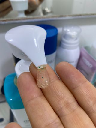 모두발라 마이크로 비타캡슐 탈모샴푸 — 5점을 준 리뷰어가 2021년 12월 올린 사용 사진