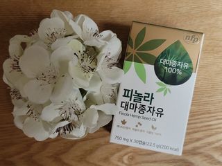 nfp 피놀라 대마종자유 — 4점을 준 리뷰어가 2021년 6월 올린 사용 사진