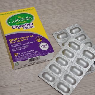 광동생활건강 나우[세계판매1위유산균] 컬처렐 다이제스티브 헬스 30캡슐 — 5점을 준 리뷰어가 2022년 7월 올린 사용 사진