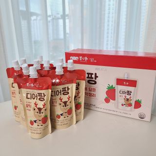 [몸엔용] 우리 아이 건강간식, 달콤한 녹용곤약젤리 디어팡 4종 — 5점을 준 리뷰어가 2021년 8월 올린 사용 사진