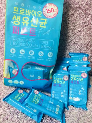 헬스업 핼스업 프로바이오 생유산균 퍼스트 — 5점을 준 리뷰어가 2021년 2월 올린 사용 사진