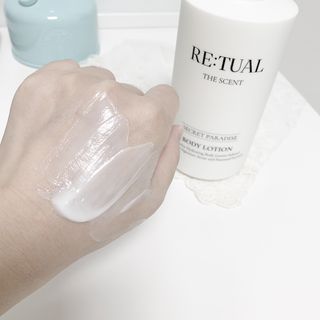 레츄얼 더 센트 바디로션 시크릿 파라다이스(500ml) — 5점을 준 리뷰어가 2022년 10월 올린 사용 사진