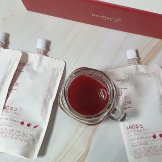 12월 15일 출시, 건강기능식품 브랜드 본리브 나 다운 시작 제품 3종 — 5점을 준 리뷰어가 2020년 12월 올린 사용 사진