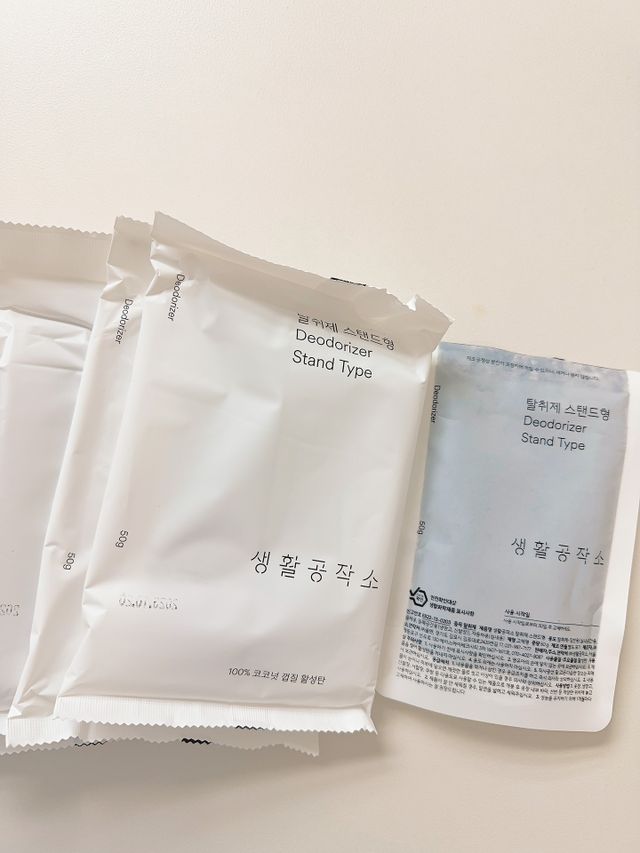 [쿠팡 / 생활공작소] 실내 스탠드형 탈취제, 50g, 4개 리뷰 사진