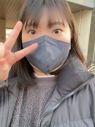 애니가드 셋업마스크 4컬러 각 10매입 [크리미베이지, 캐시미어로즈, 초콜렛브라운, 미드나잇네이비] — 5점을 준 리뷰어가 2022년 2월 올린 사용 사진