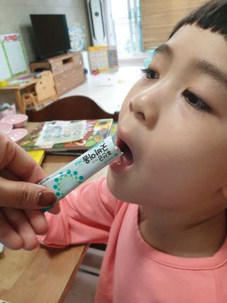 프리마인 유산균 국가지정연구소 선정, 살아있는 생유산균 200억 마리의 힘. 유산균n굿바이옴플러스 — 5점을 준 리뷰어가 2021년 9월 올린 사용 사진