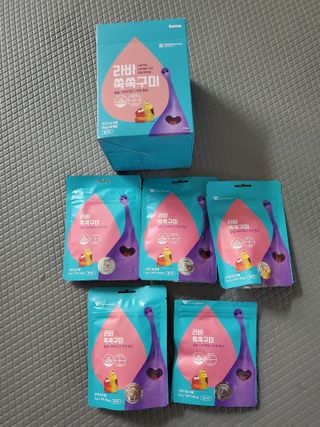 푸름웰니스 라바 쑥쑥구미 36g — 5점을 준 리뷰어가 2022년 3월 올린 사용 사진