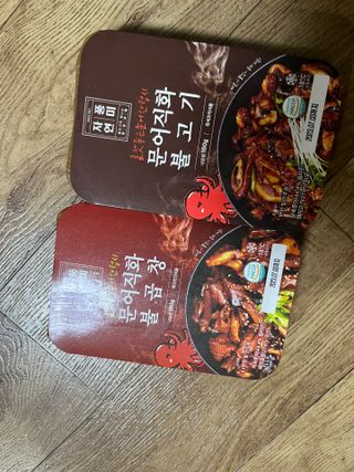 자연풍미 문어직화볶음 3종 (불고기, 불곱창, 치즈불닭) — 5점을 준 리뷰어가 2022년 8월 올린 사용 사진