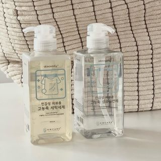 아토컴피 신생아와 반려동물도 사용가능한 고농축 세탁세제 섬유유연제 500ml 세트 (독일 피부과 임상시험 완료) — 5점을 준 리뷰어가 2022년 9월 올린 사용 사진