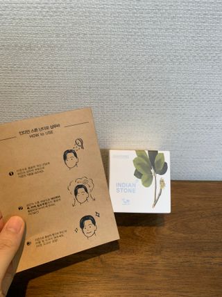 인디언스톤 난다모 [남성용] — 3.5점을 준 리뷰어가 2021년 9월 올린 사용 사진