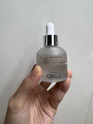 프로젝트오늘 제주 동백 비건 앰플 — 5점을 준 리뷰어가 2021년 11월 올린 사용 사진