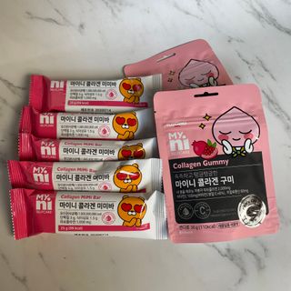 일동제약 마이니 마이니 늘씬날씬 콜라겐 세트 — 5점을 준 리뷰어가 2021년 2월 올린 사용 사진