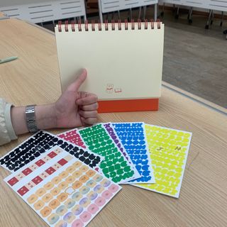 리훈 곰부 세우는 체크리스트 위클리 탁상 플래너 주간 일주일 계획표 — 4.5점을 준 리뷰어가 2023년 3월 올린 사용 사진
