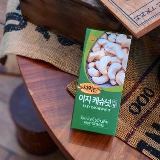 짜먹는 이지견과 짜먹는 이지아몬드, 짜먹는 이지허니피넛, 짜먹는 이지캐슈넛 각 10g X  10포 — 3점을 준 리뷰어가 2021년 2월 올린 사용 사진
