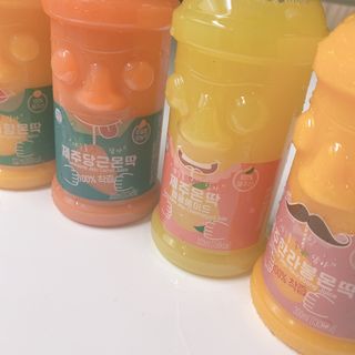 탐라원 제주의 맛, 몬딱주스 4종세트 - 한라봉몬딱주스, 천혜향몬딱주스, 청귤에이드, 당근몬딱주스 — 5점을 준 리뷰어가 2021년 7월 올린 사용 사진