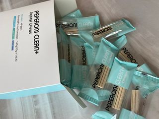 페페로니 클린플러스 덴탈치킨껌 10g x 14p — 5점을 준 리뷰어가 2021년 7월 올린 사용 사진