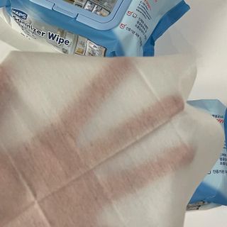 햅스 세균없는 주방 대형 2팩, HAPS sanitizer wipe — 5점을 준 리뷰어가 2022년 1월 올린 사용 사진