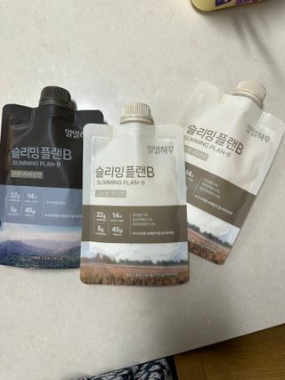 일일하우 슬리밍 플랜B 고소한 귀리맛, 진한 카카오맛 (체중조절식) — 5점을 준 리뷰어가 2023년 7월 올린 사용 사진