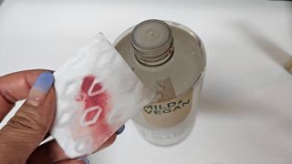 [후르디아] 눈시림없는 올영 립앤아이 리무버 — 5점을 준 리뷰어가 2024년 2월 올린 사용 사진