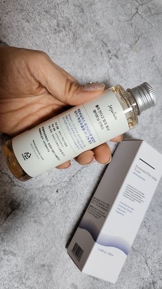 제주인디 폴리 인디고 발효 토너 (화이트닝 인텐스) — 5점을 준 리뷰어가 2023년 3월 올린 사용 사진
