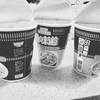 NISSIN 닛신 컵누들  4종 - 씨푸드오리지날, 씨푸드 스파이시, 씨푸드 커리, 씨푸드 XO소스 — 5점을 준 리뷰어가 2021년 11월 올린 사용 사진