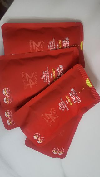 클린24시간 레드박스 1BOX(5포) + 전용보틀(500ml) — 5점을 준 리뷰어가 2024년 1월 올린 사용 사진