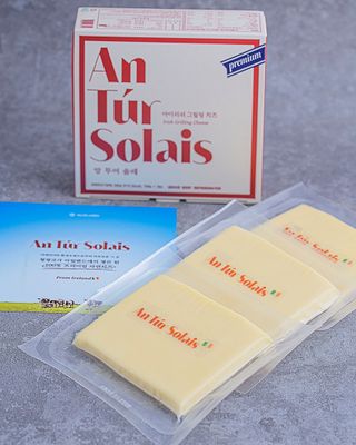 앙투어솔레 아일랜드 구워먹는 치즈 100 자연 치즈 와인안주 300g(100g x 3팩) — 4점을 준 리뷰어가 2022년 10월 올린 사용 사진