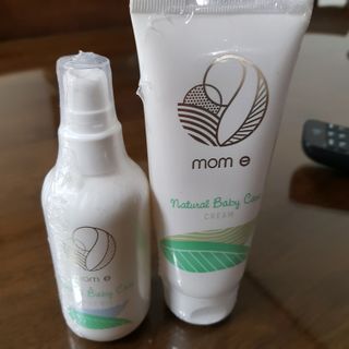 mom e 맘이 내추럴 베이비 케어 크림+바디오일 — 5점을 준 리뷰어가 2021년 1월 올린 사용 사진